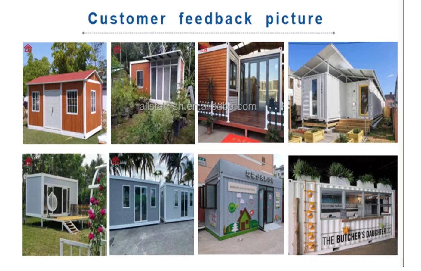 Dostosowany stały dom kontenerowy o długości 20 stóp z oknem sięgającym od podłogi do sufitu Dostosowany stały dom kontenerowy o długości 20 stóp z oknem sięgającym od podłogi do sufitu