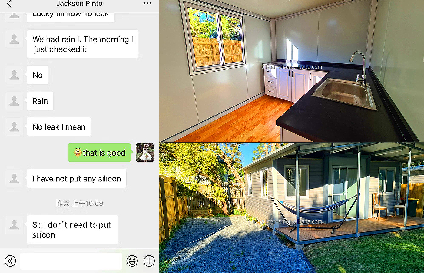 Luksusowy, dostosowany do indywidualnych potrzeb kontener o długości 30 stóp, o wysokości 40 stóp, z metalową zewnętrzną płytą klinową Luksusowy, dostosowany do indywidualnych potrzeb kontener o długości 30 stóp, o wysokości 40 stóp, z metalową zewnętrzną płytą klinową