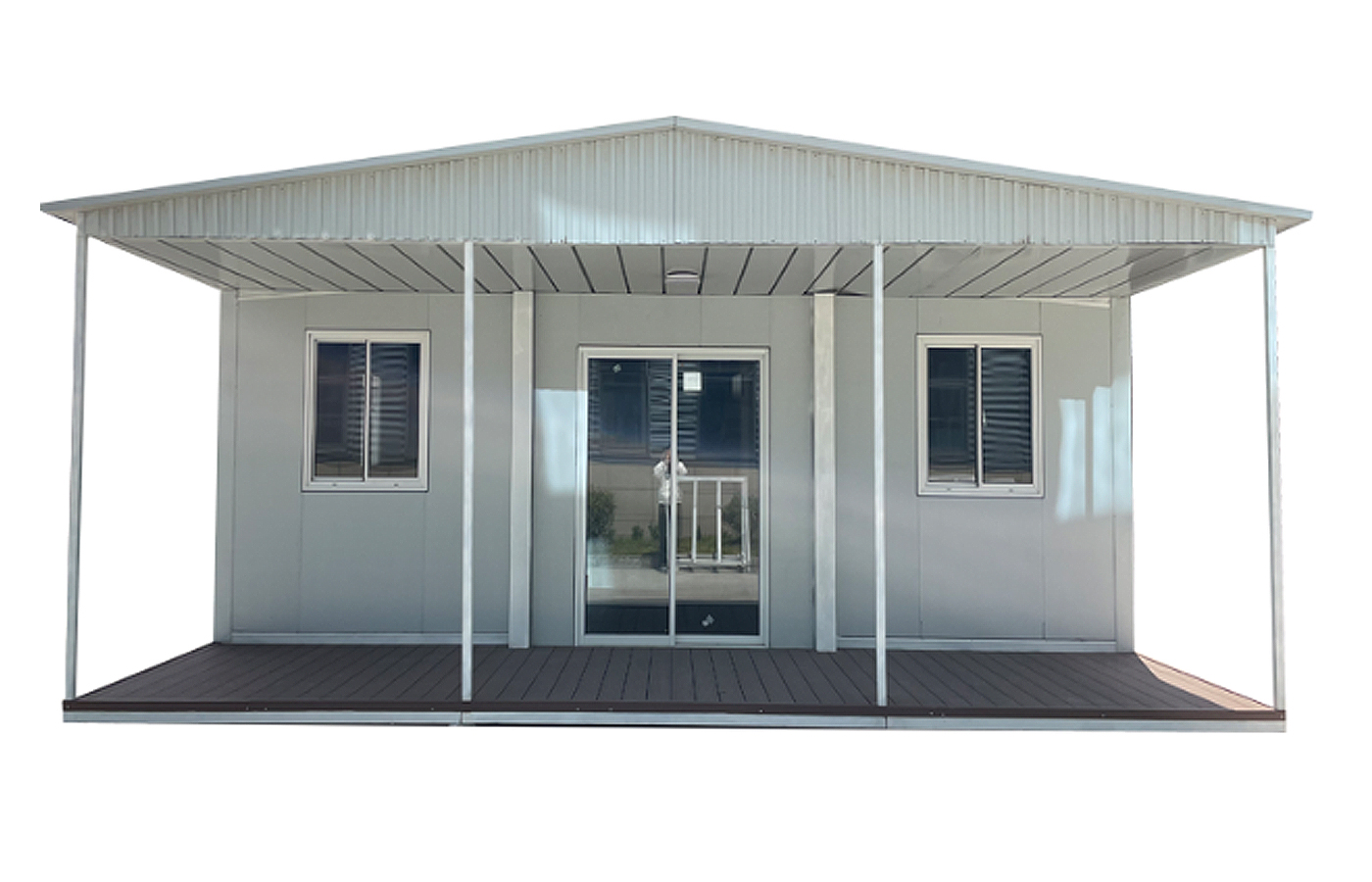 Luksusowy, dostosowany do indywidualnych potrzeb kontener o długości 30 stóp, o wysokości 40 stóp, z metalową zewnętrzną płytą klinową Luksusowy, dostosowany do indywidualnych potrzeb kontener o długości 30 stóp, o wysokości 40 stóp, z metalową zewnętrzną płytą klinową